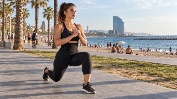 Maximize fat burning with a sweat belt during workouts